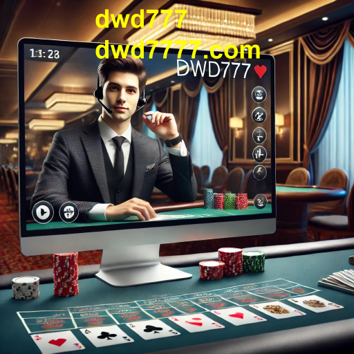 A Experiência Imersiva do Cassino Ao Vivo no DWD777